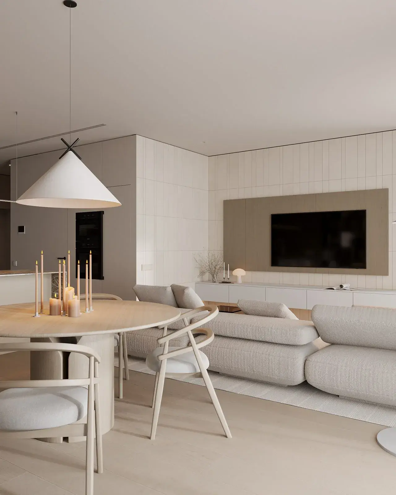 Living Room – Kitchen