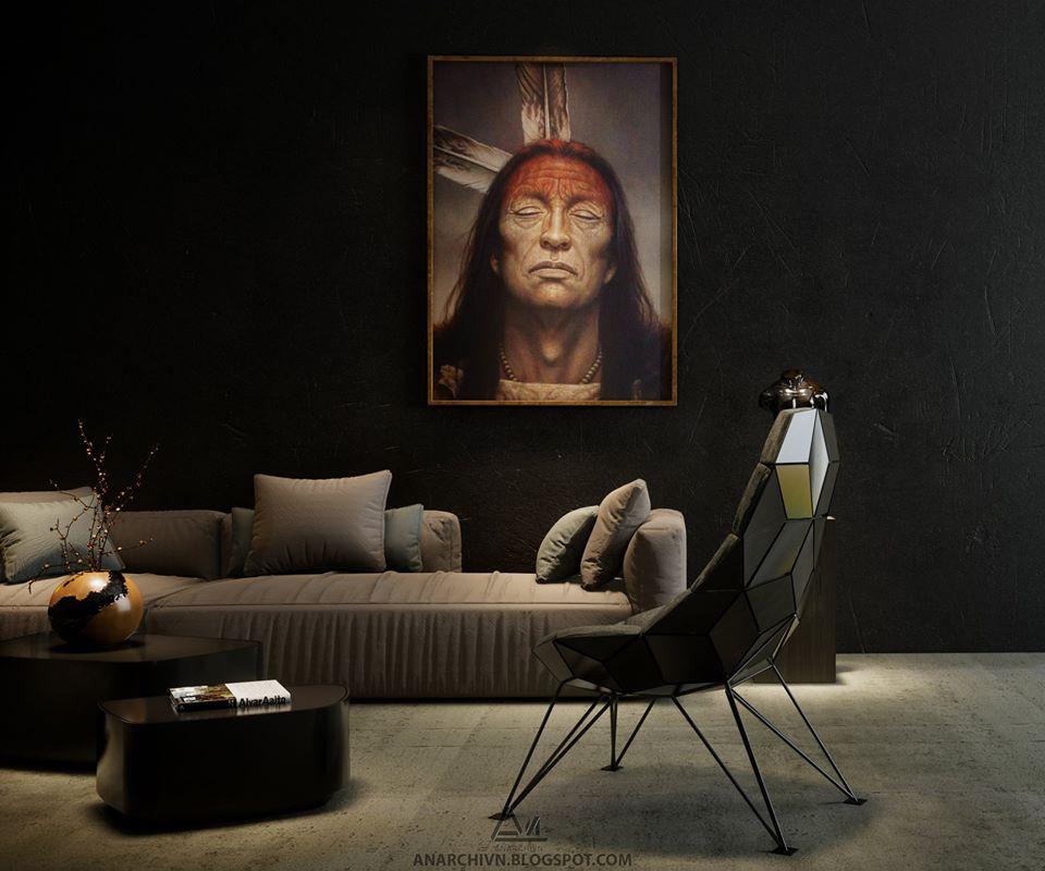 Interior Livingroom Scene