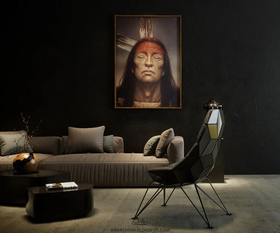Interior Livingroom Scene