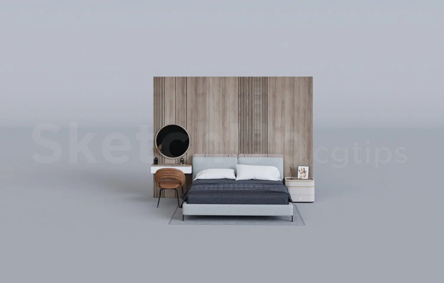Bed — preview 1 (cgtips, CC0)