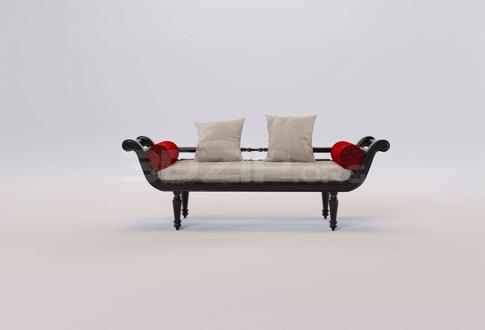 Bench — preview 1 (3dzip)