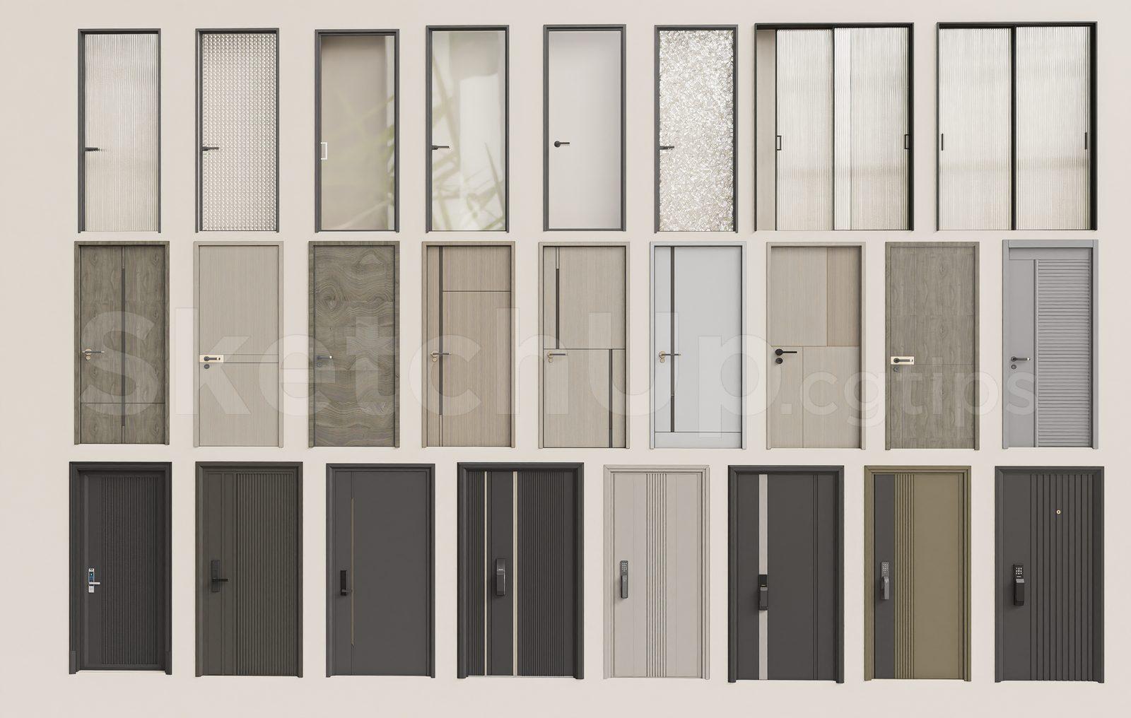 Modern House Door