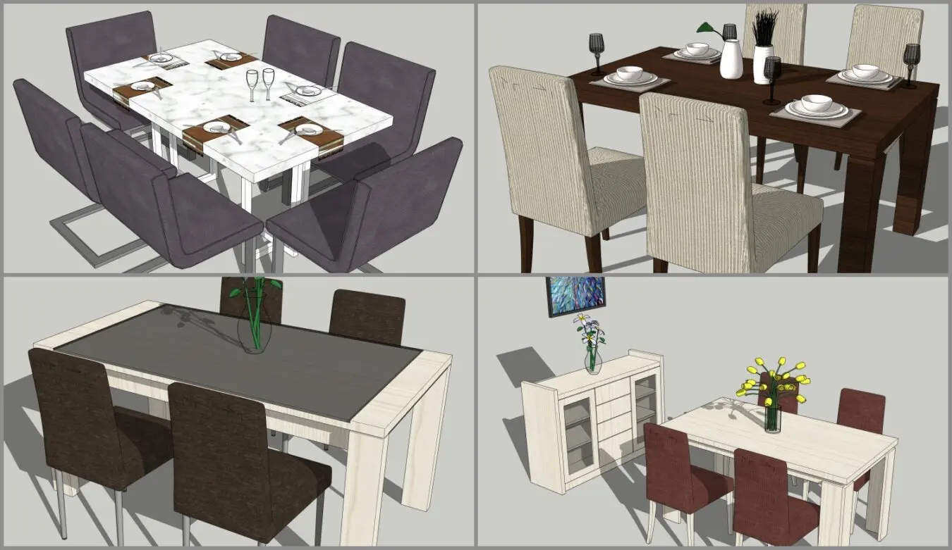 Dining Table — preview 1 (cgtips)