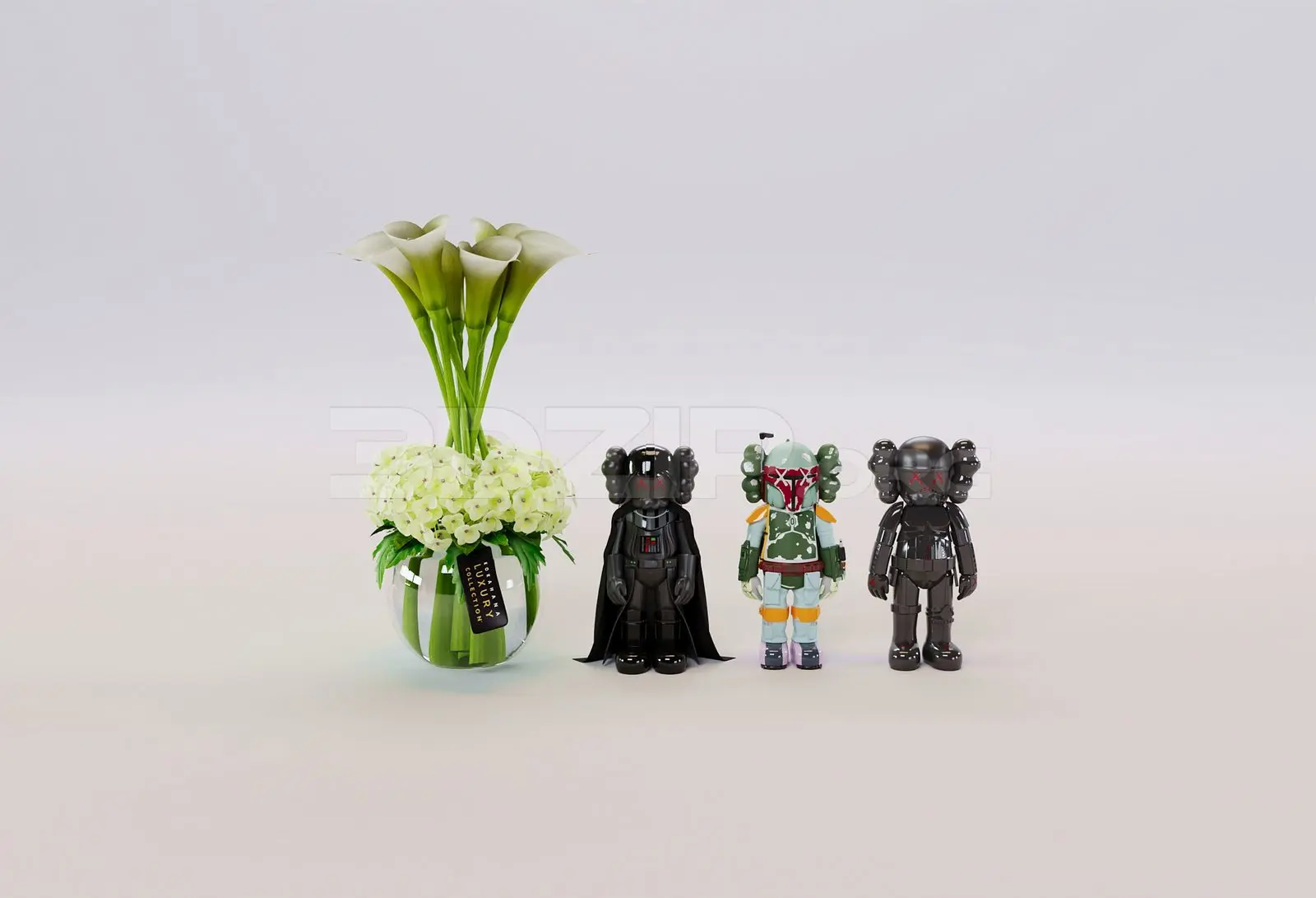 Decorative Set — preview 1 (3dzip)