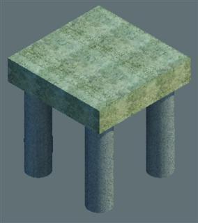 Drilled Pier with Cap