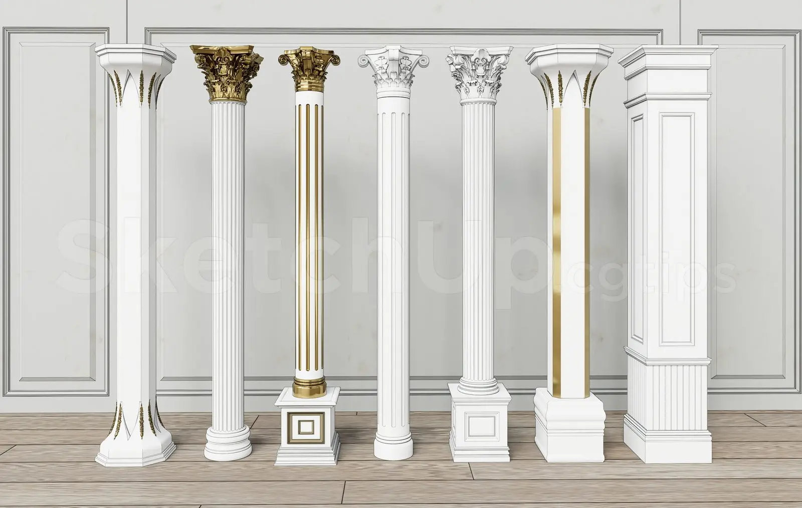 Roman column — preview 1 (cgtips)
