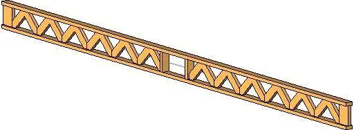 Wood Floor Truss