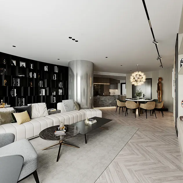 Interior Apartment — preview 1, by Tuan Anh Nguyen (3dzip)