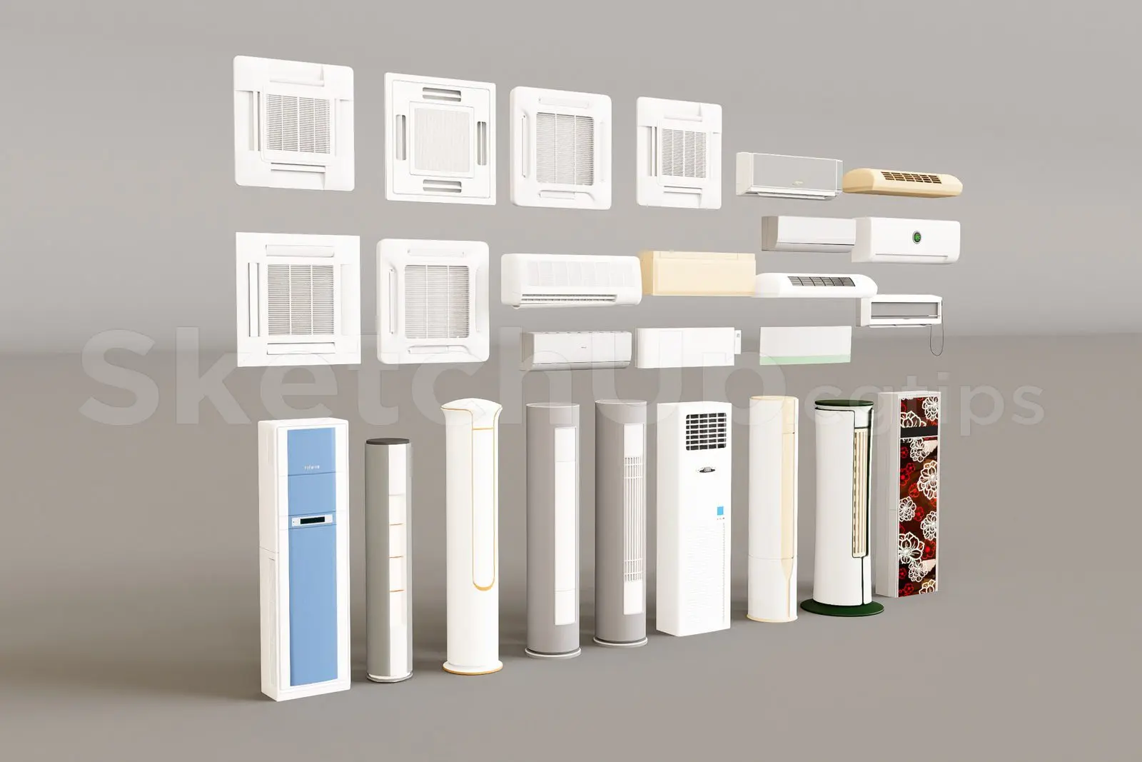 Air Conditioner and Tower fan