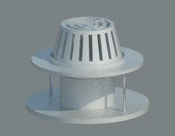 Auto Sizing Roof Drain