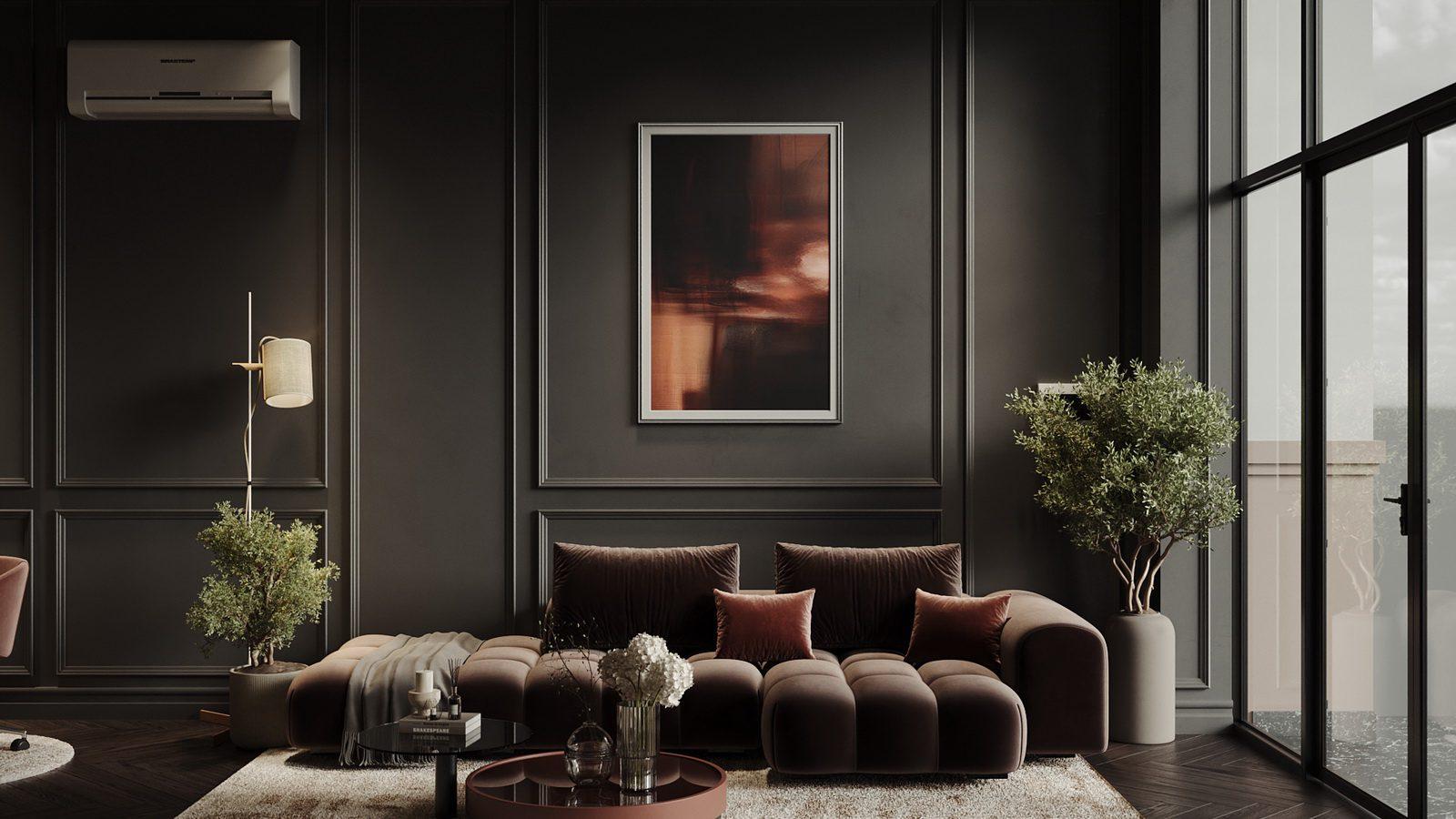 Living Room – Kitchen Interior