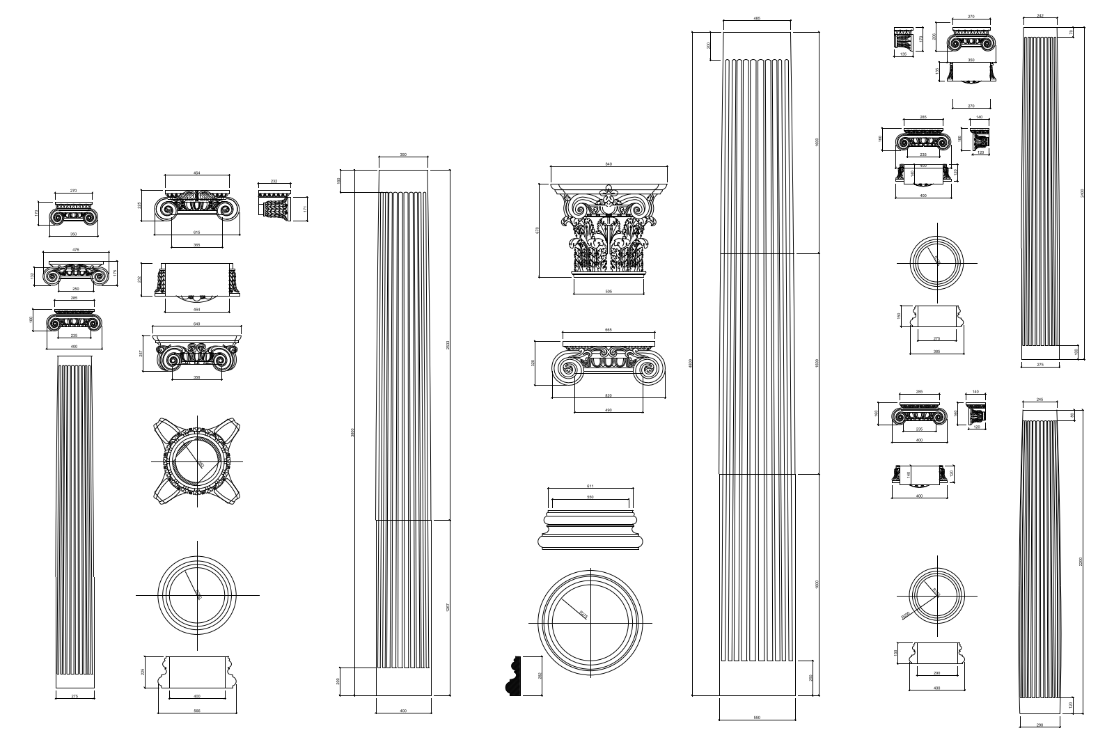 Ionic Colums