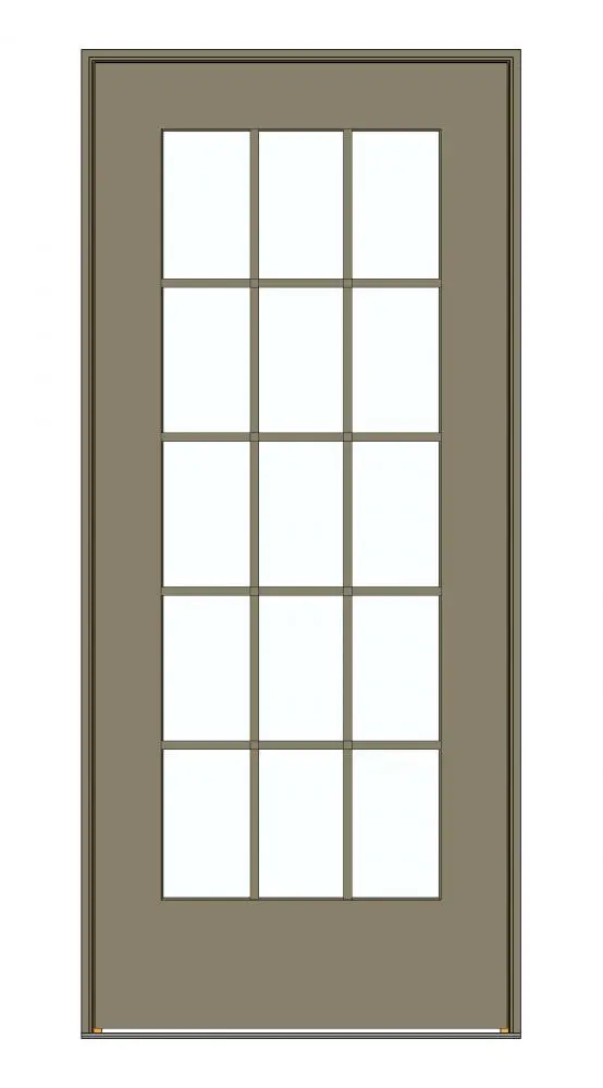 Detail Component - Marvin Commercial Clad Operating Door Section