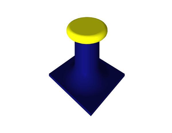 12in Button