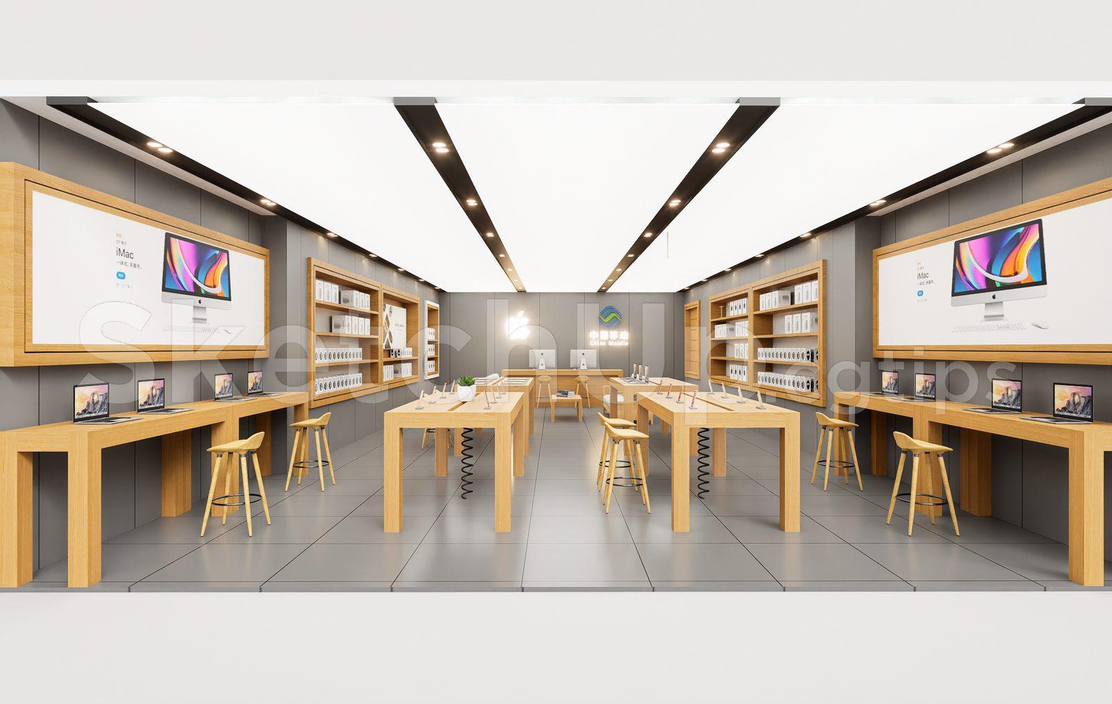 Phone and Laptop Store Model Available
