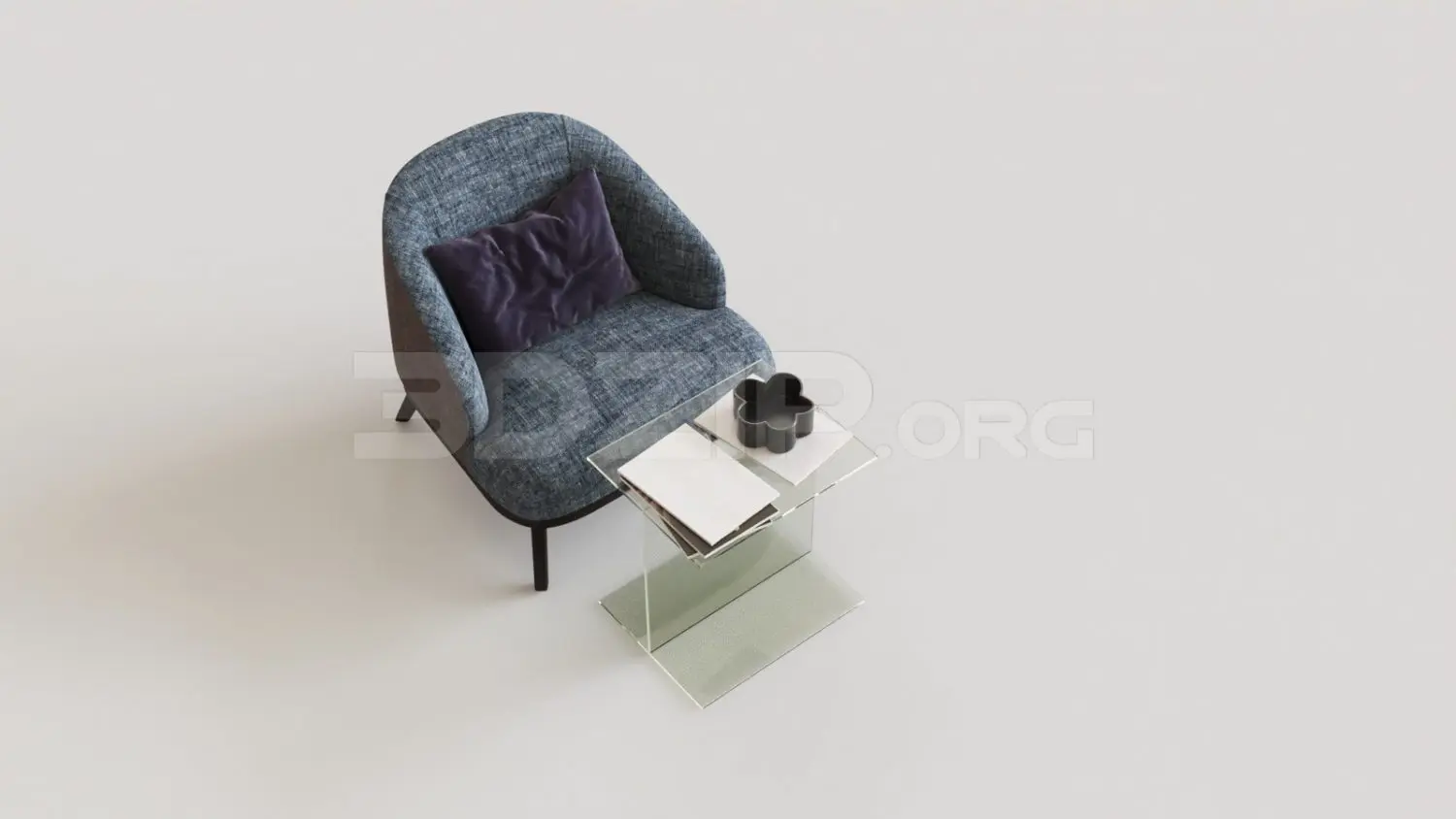Armchair — preview 1 (3dzip, CC0)