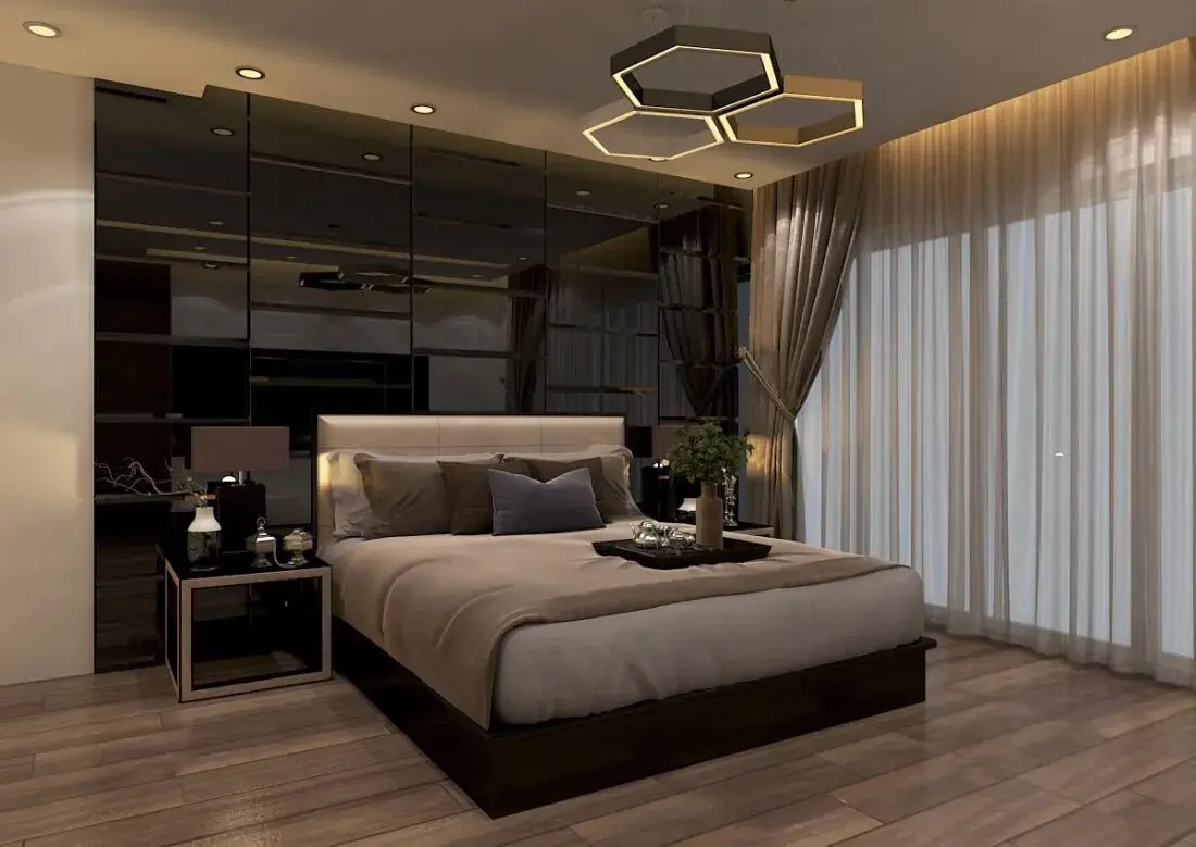 Interior Scenes Model Bedroom 542