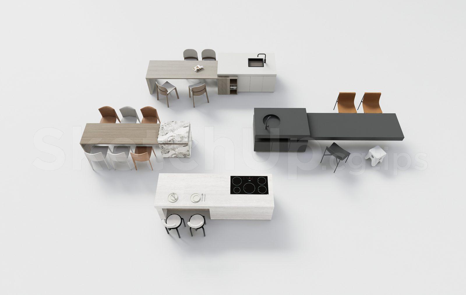 Kitchen Island — preview 1 (cgtips)