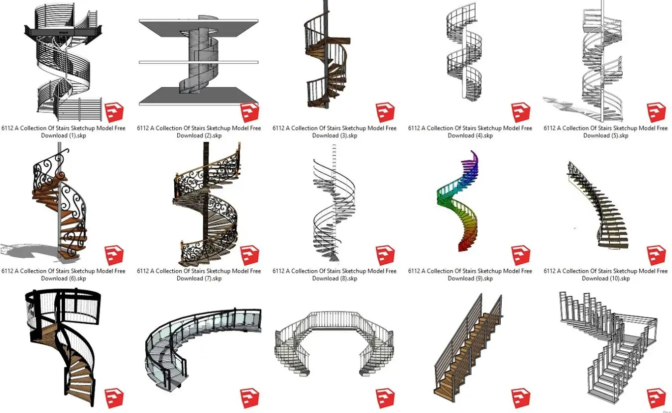 A Collection Of Stairs