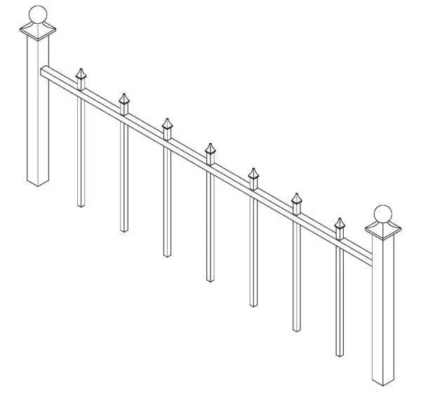 Victorian Iron Fence