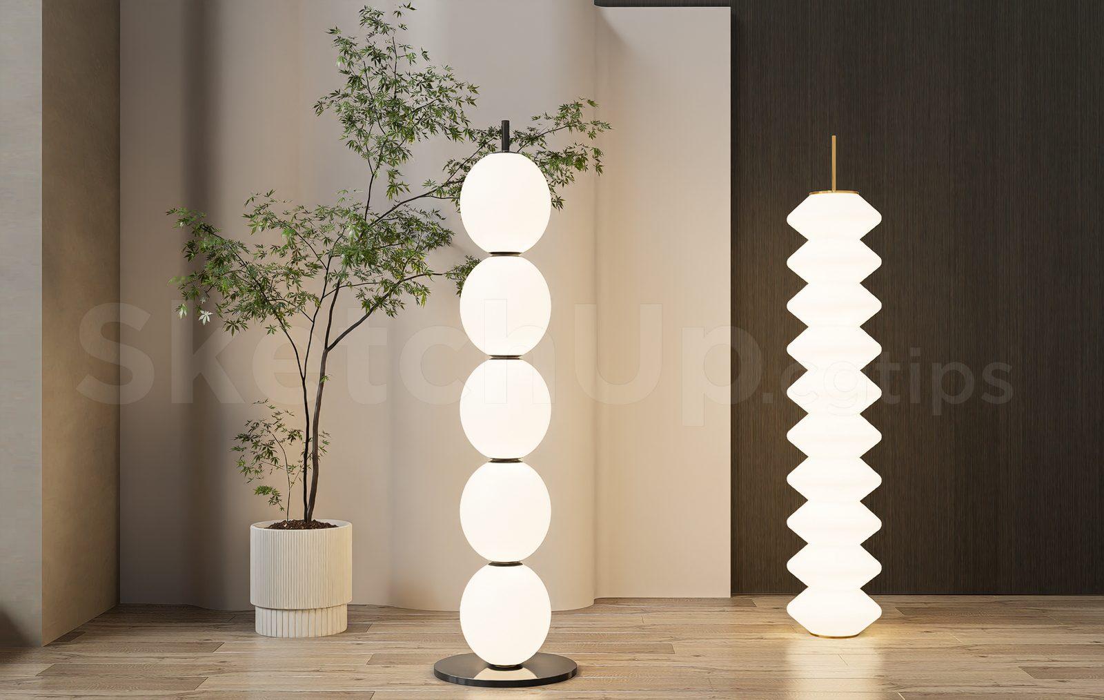 Floor Lamp Model Download for Interior Projects