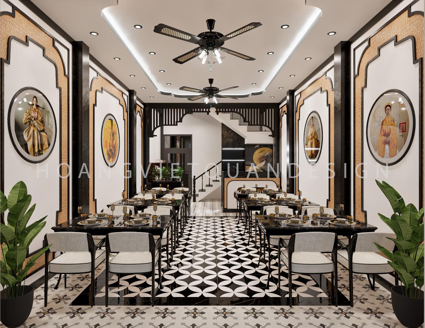 Indochine Restaurant Interior