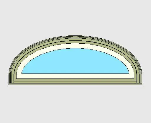Kolbe Ultra Series 1-Wide Outswing Entrance Elliptical Sash Set Units — preview 1, by Kolbe (RevitCity, CC0)