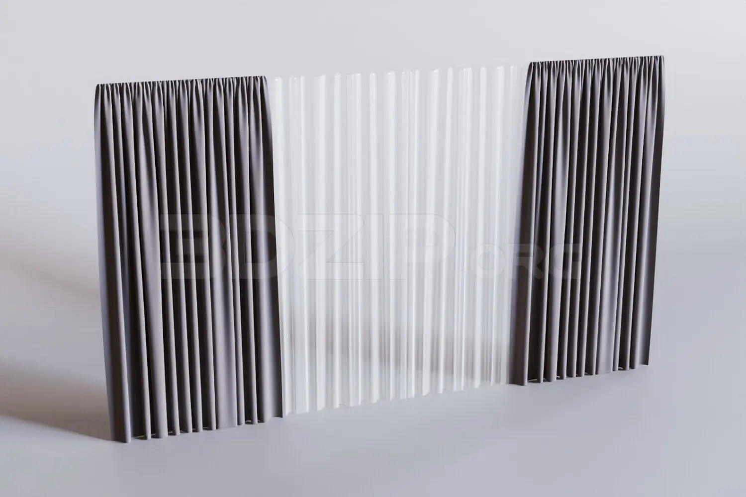 Curtains — preview 1, by Nam Nam (3dzip, CC0)