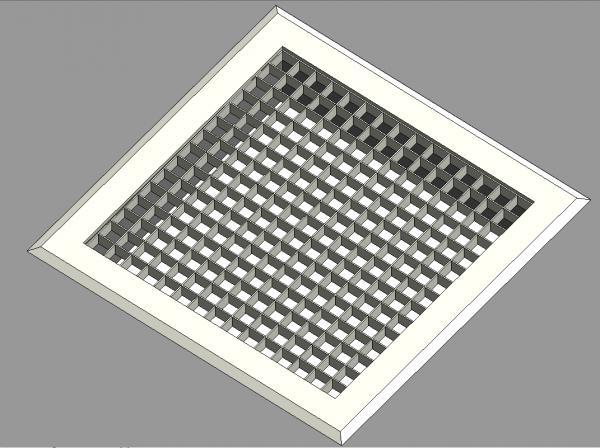 Square Grill Ceiling Vent