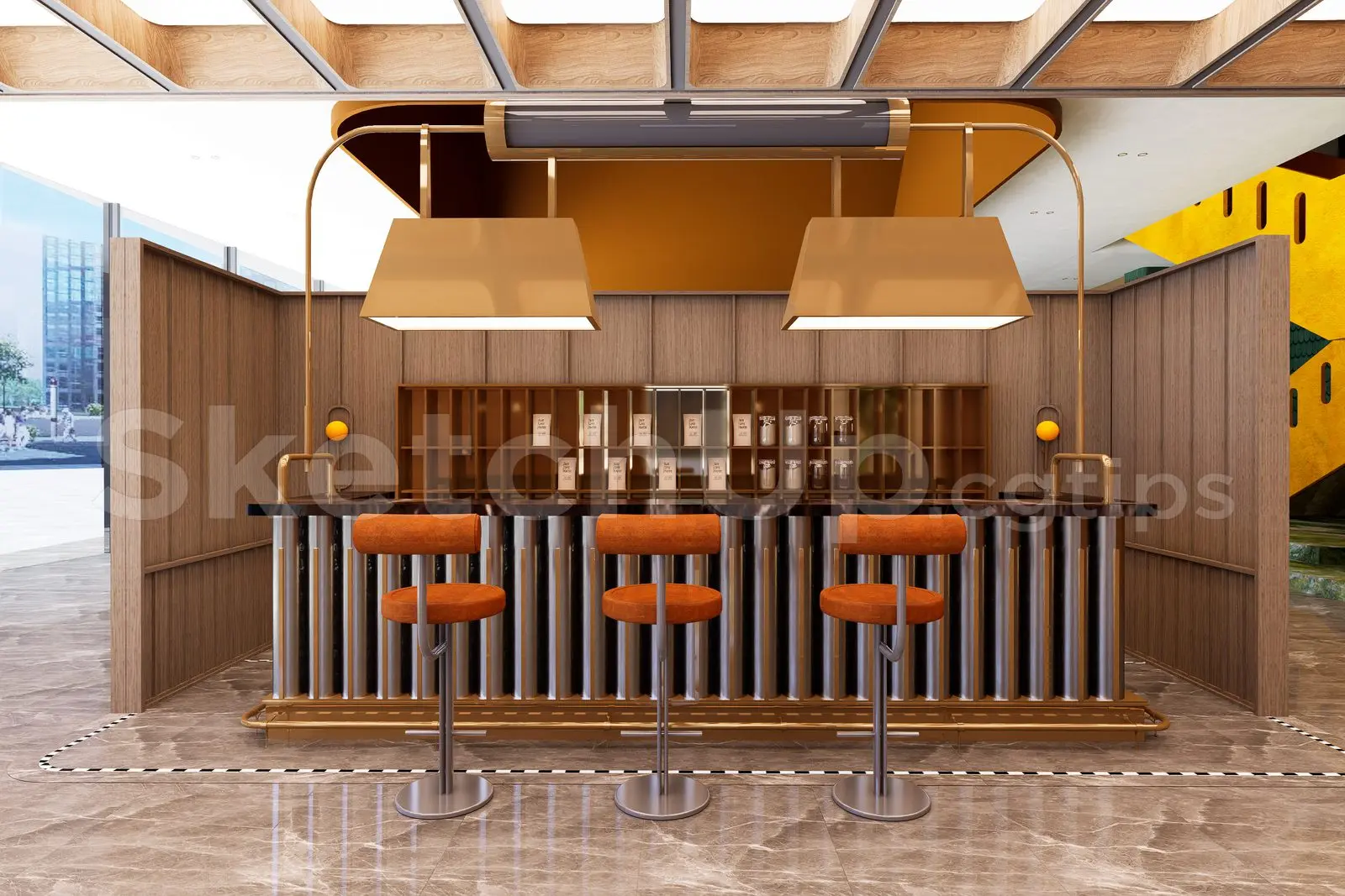 Coffee Bar Interior