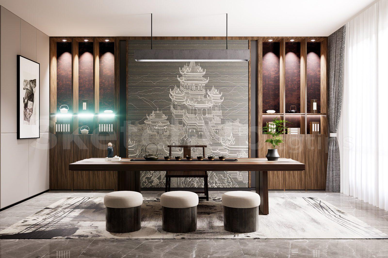 Tea Room Interior