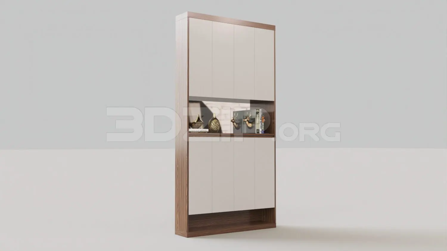 Shoe Cabinet — preview 1 (3dzip, CC0)