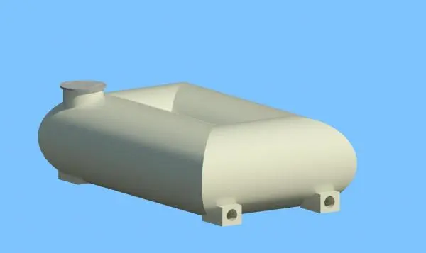 5000L Underground Rain Water Tank
