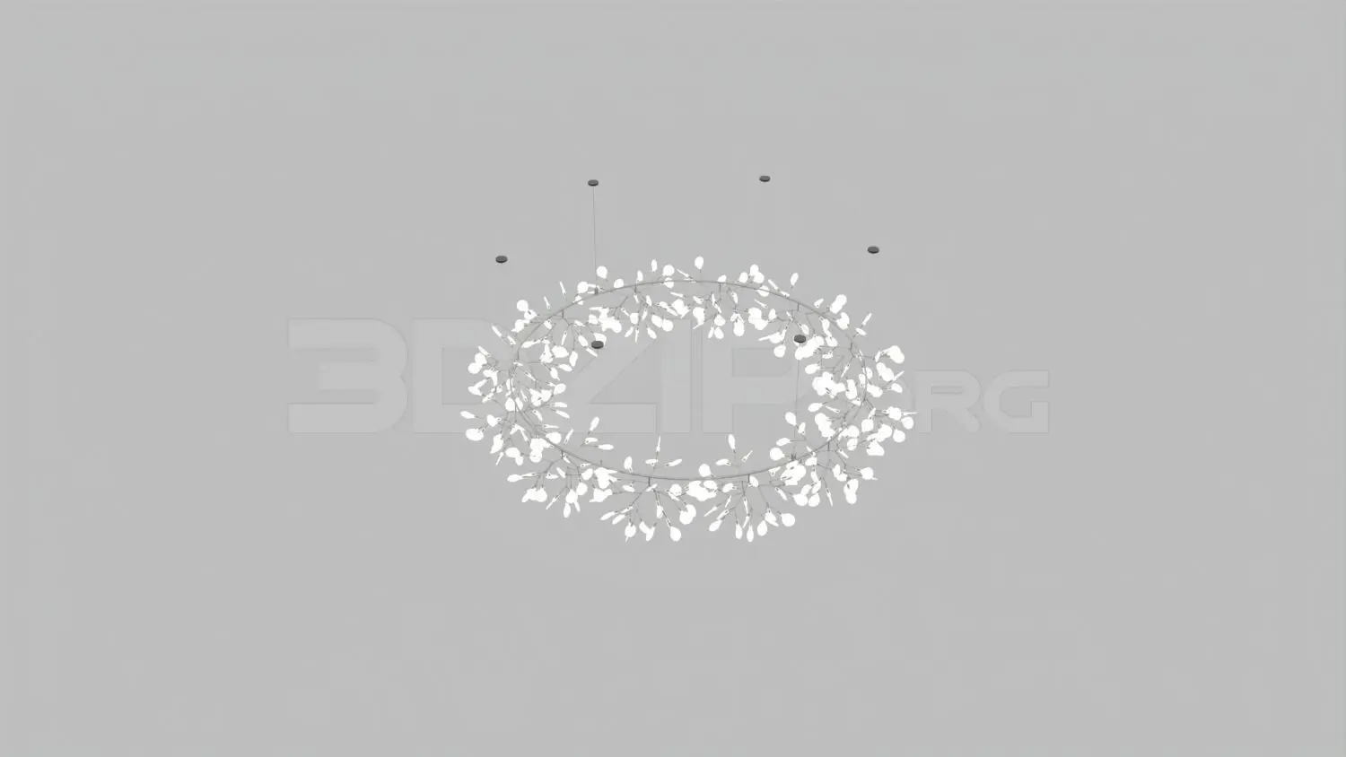 Ceiling Light — preview 1, by Hoang Thong (3dzip, CC0)
