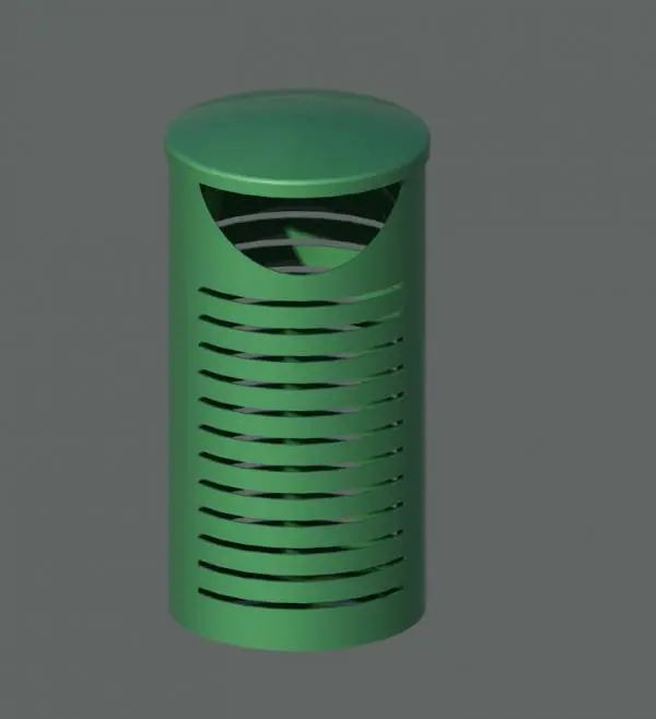 Cambridge Trash Receptacle