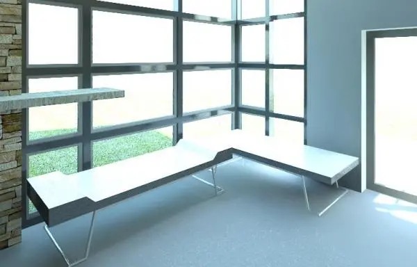Bench - Sled Base by Koskela