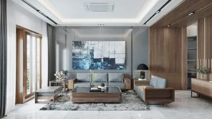 Living Room – Kitchen Interior