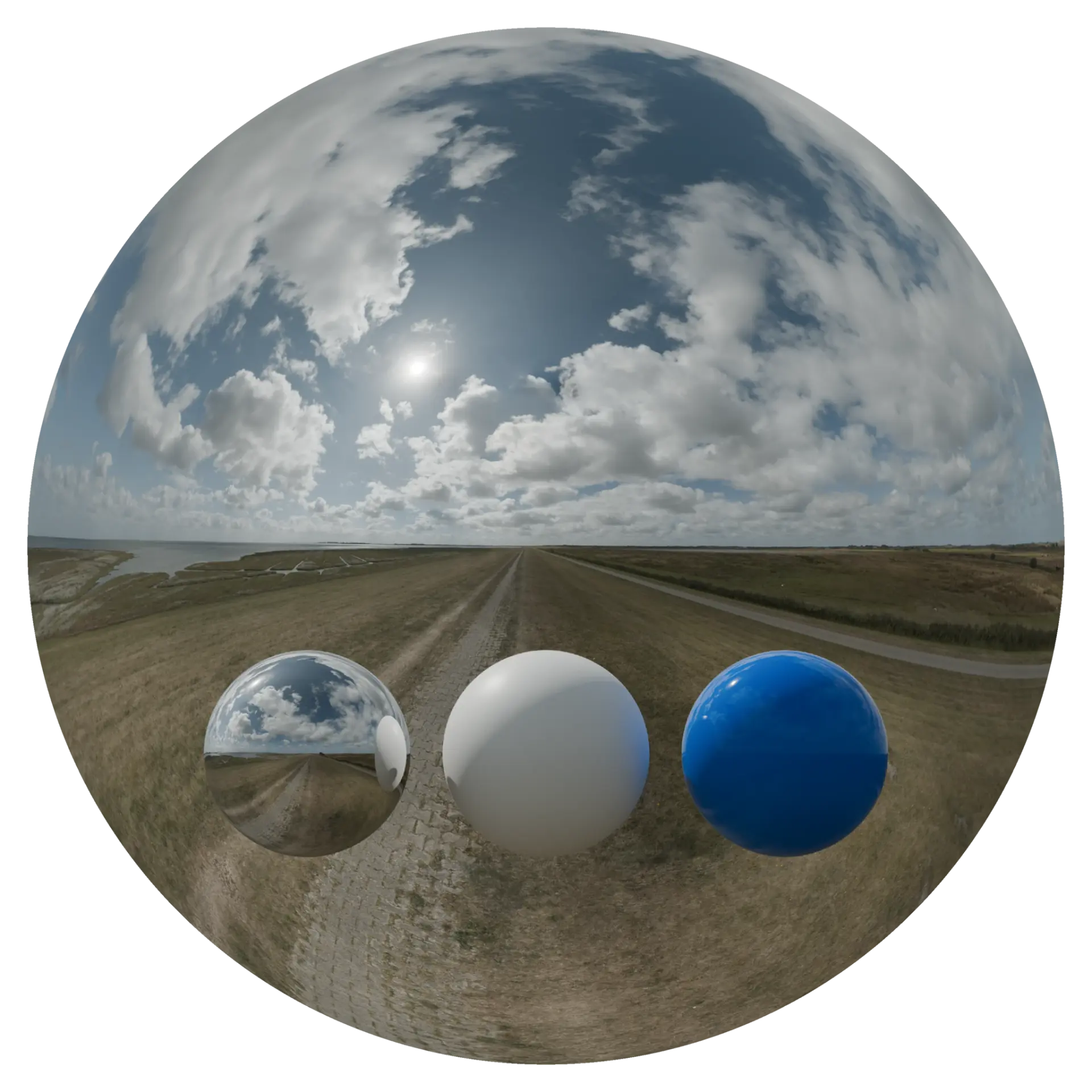 Day Sky HDRI 054 A — preview 1 (ambientCG, CC0)