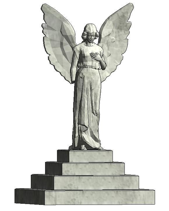 Statue Angel Memorial