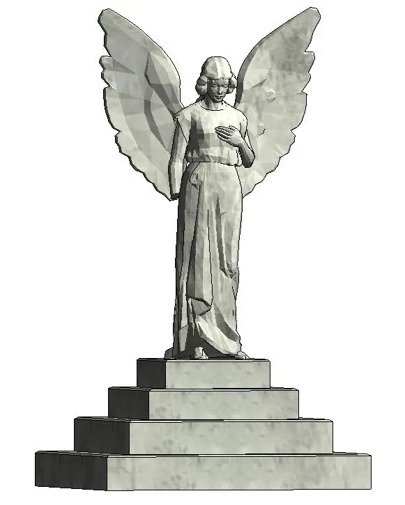 Statue Angel Memorial