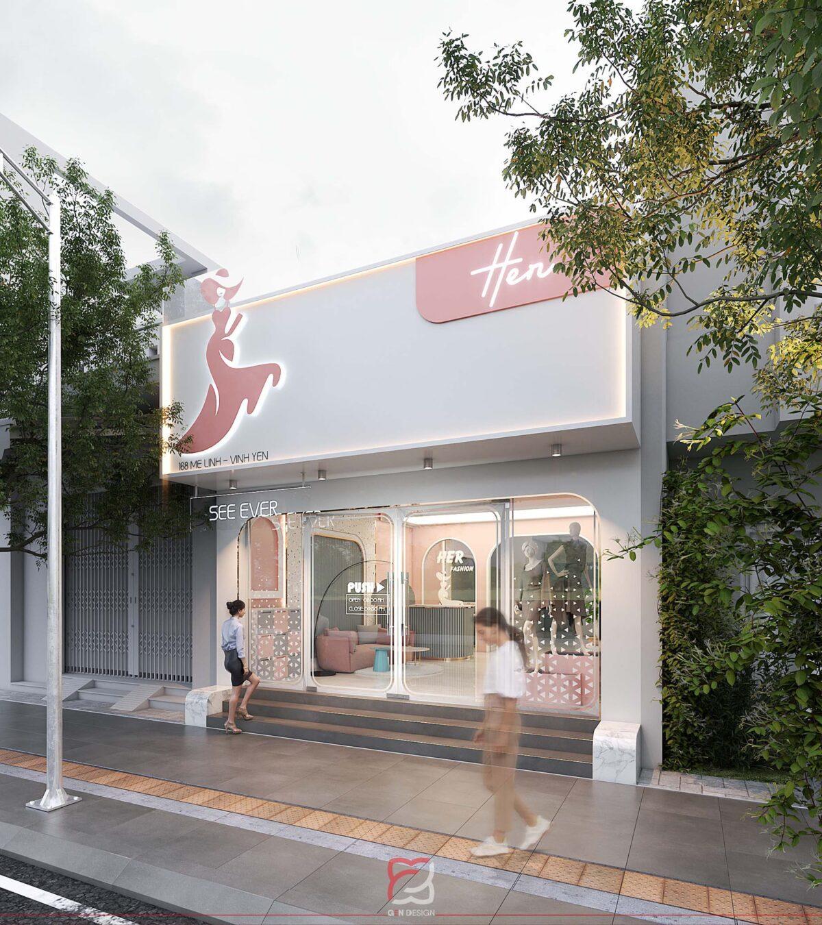 Fashion Shop Exterior