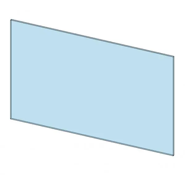 Single Panel Railing — preview 1, by smh (RevitCity, CC0)