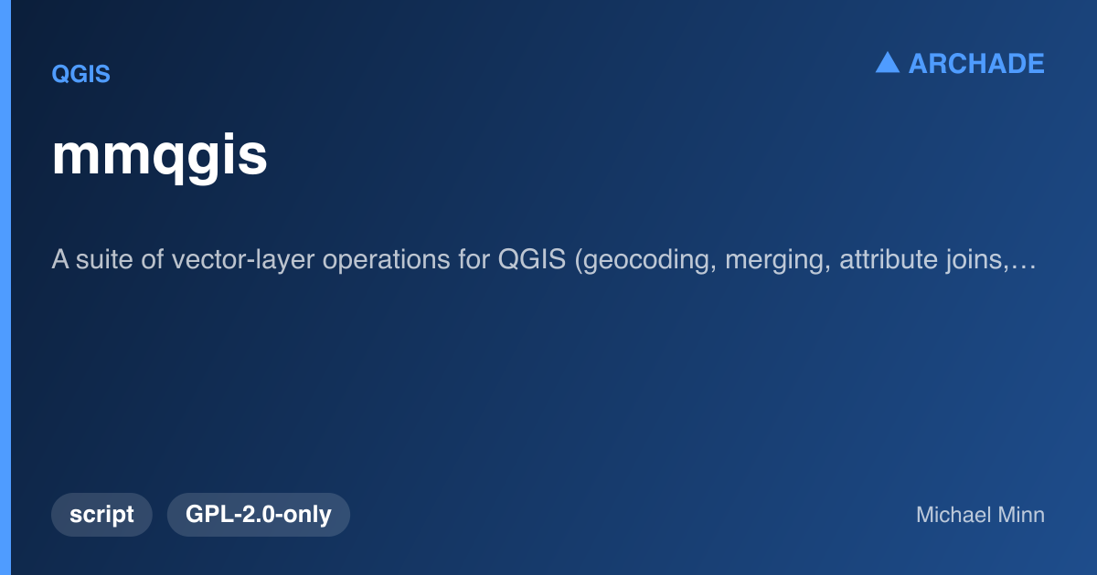 mmqgis