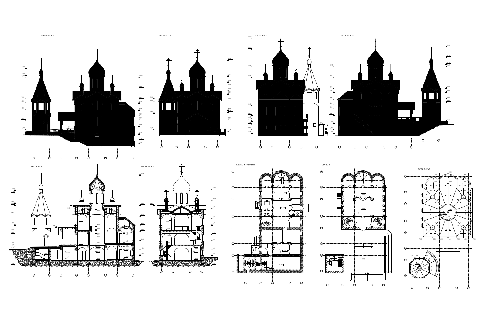 Church Plan, Elevation