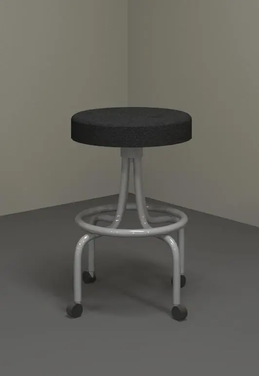 Stool — preview 1, by Dom (RevitCity, CC0)