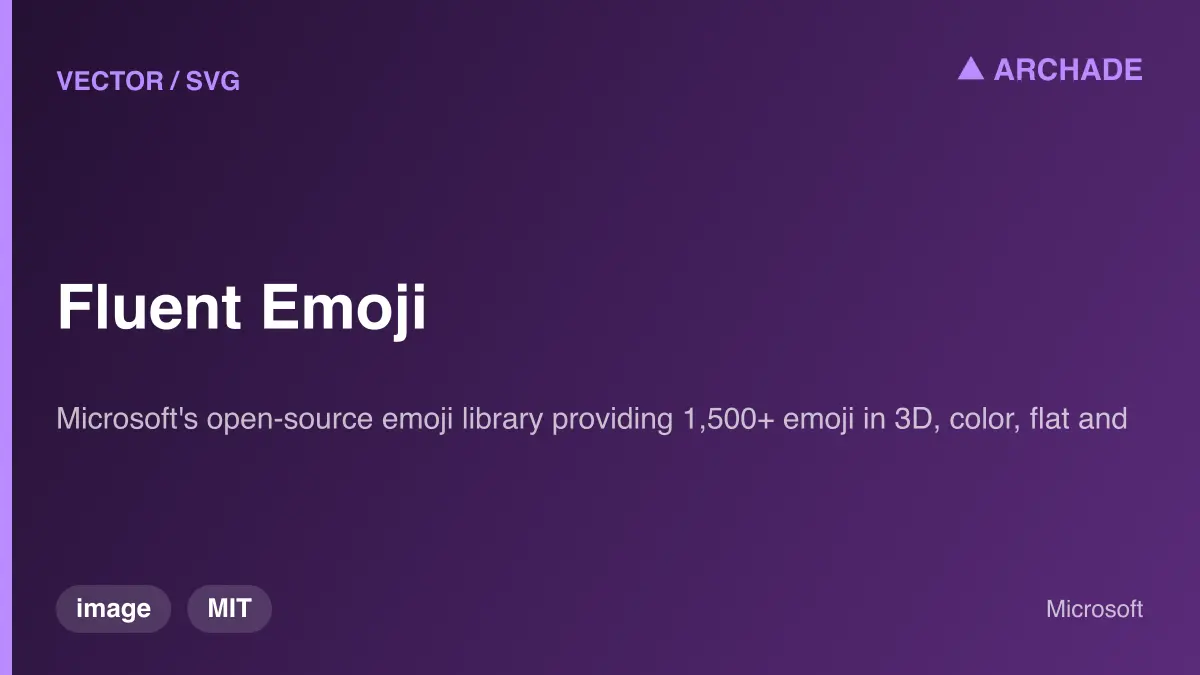 Fluent Emoji
