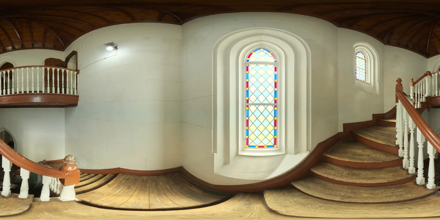 Church Stairway — preview 1, by Dario Barresi (Poly Haven, CC0)