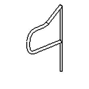 Post - Round with extension start - offset