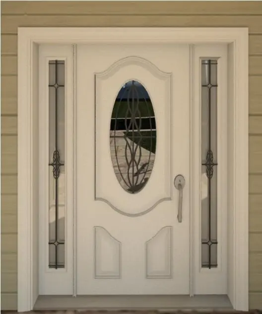 Front Entry With Sidelites