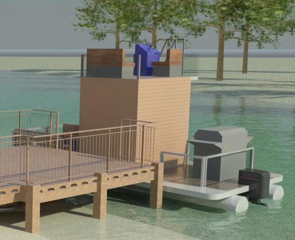 PONTOON_BOAT_with Sauna